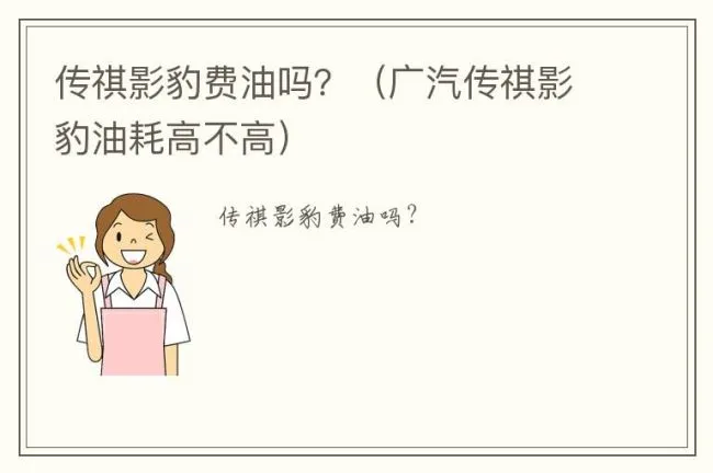 传祺影豹费油吗？（广汽传祺影豹油耗高不高）