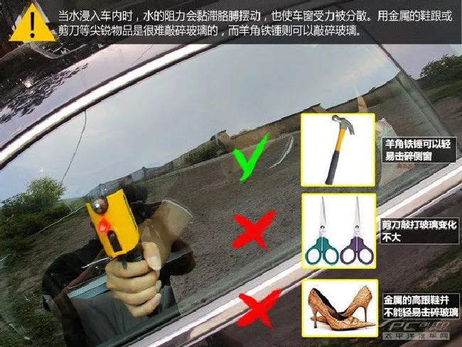 突遇事故时应如何逃生