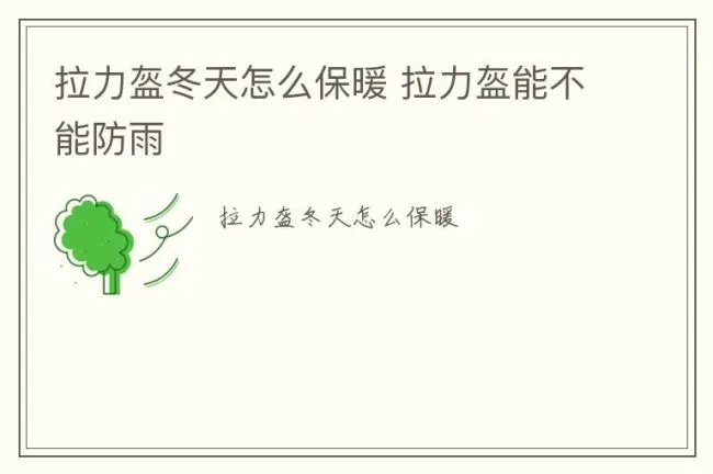 拉力盔冬天怎么保暖 拉力盔能不能防雨