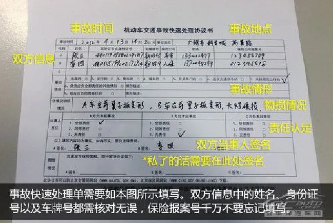 交通事故快速处理
