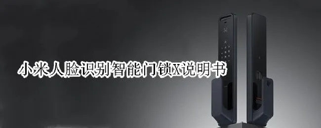 小米人脸识别智能门锁X说明书（小米人脸识别智能门锁 x）