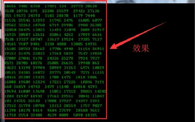 电脑cmd代码雨命令 cmd代码雨命令怎么写