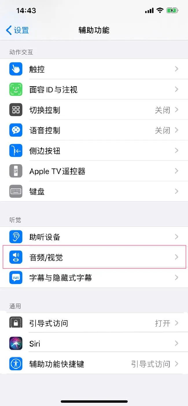 苹果13来电闪光灯怎么设置