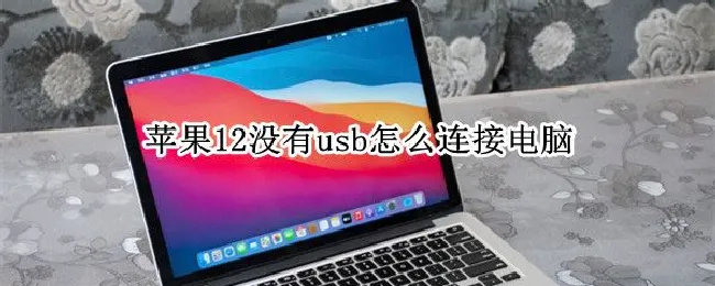 苹果12没有usb怎么连接电脑 苹果12没有usb接口怎么连接电脑