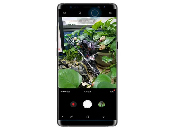 三星note9拍照怎么打开闪光灯