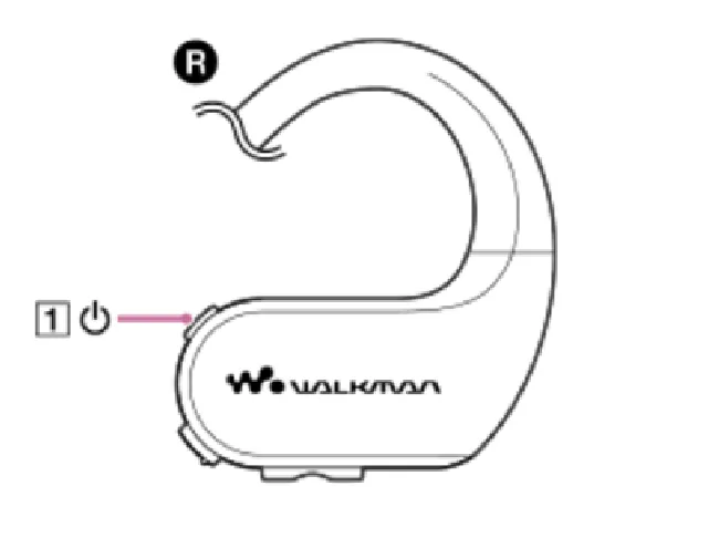 索尼NW-WS625耳机重启初始化教程