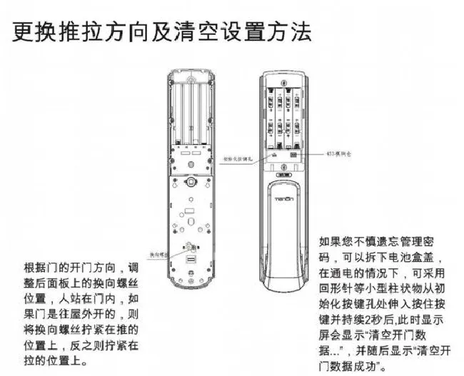 亚太天能A1指纹锁详细说明书（多图）