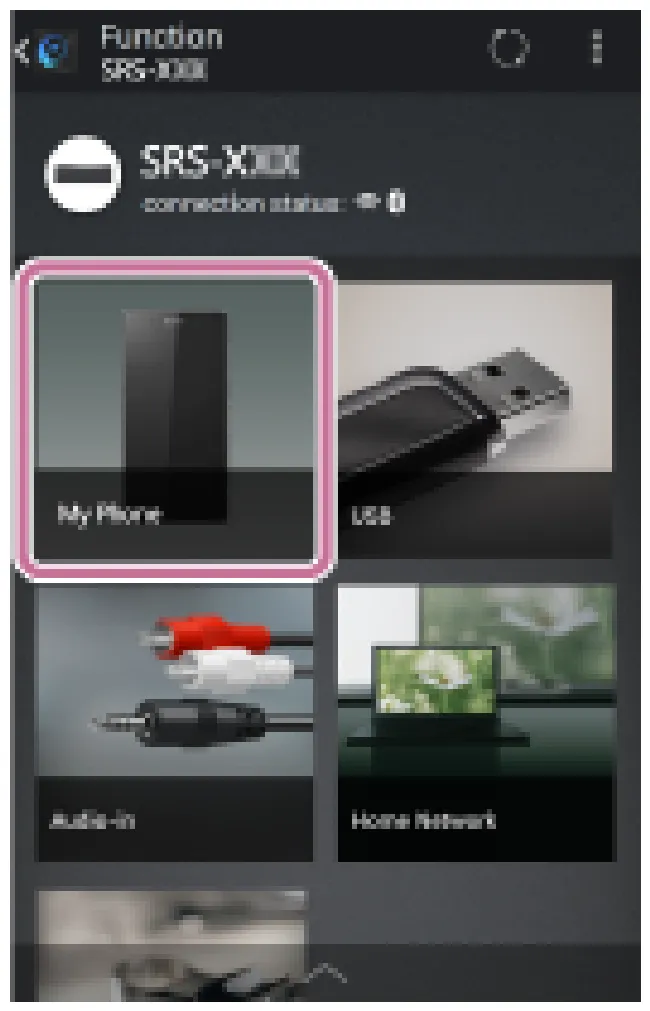 索尼SRS-X88通过wifi网络播放智能手机或苹果手机上的音乐的教程