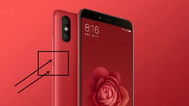 小米6x怎么截屏