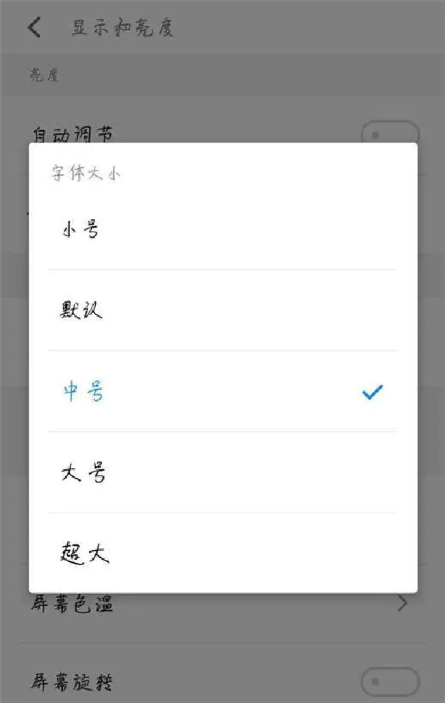 魅族16怎么设置字体大小