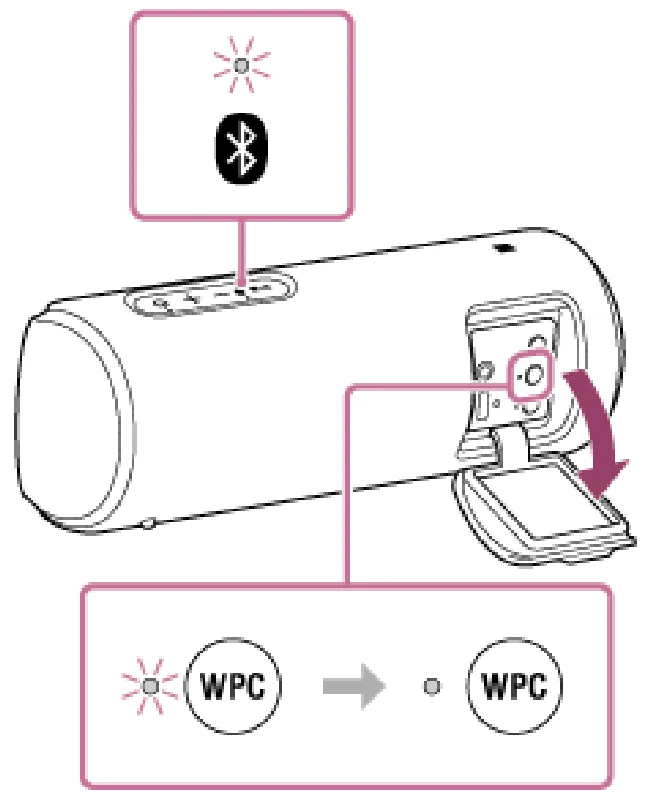 索尼SRS-XB21怎么使用无线派对链功能