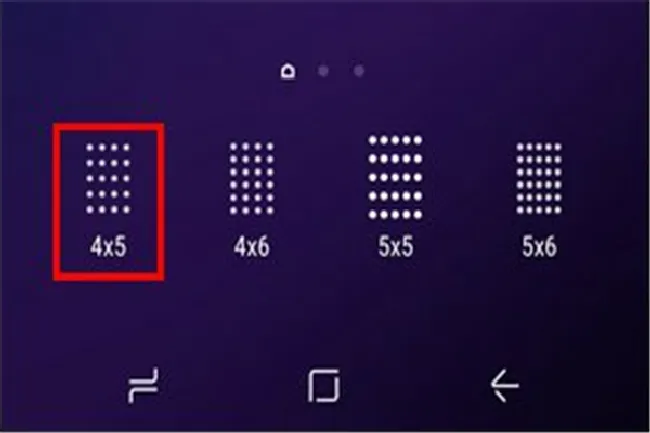 三星S9怎么调整桌面图标的大小