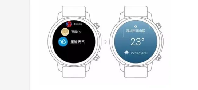Pacewear HC怎么下载墨迹天气