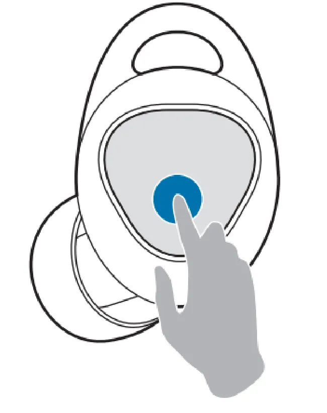 三星Gear Icon X 2018耳机触控板使用教程