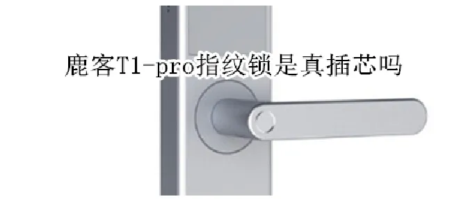 鹿客T1-pro指纹锁是真插芯吗