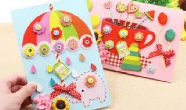 小孩的新年贺卡制作方法（小孩子新年贺卡制作）