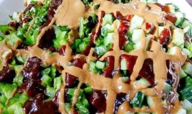 酱拌老虎菜的做法步骤 酱拌老虎菜的做法步骤图片