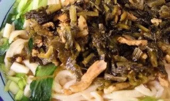 雪菜肉丝面的做法（正宗雪菜肉丝面的做法）