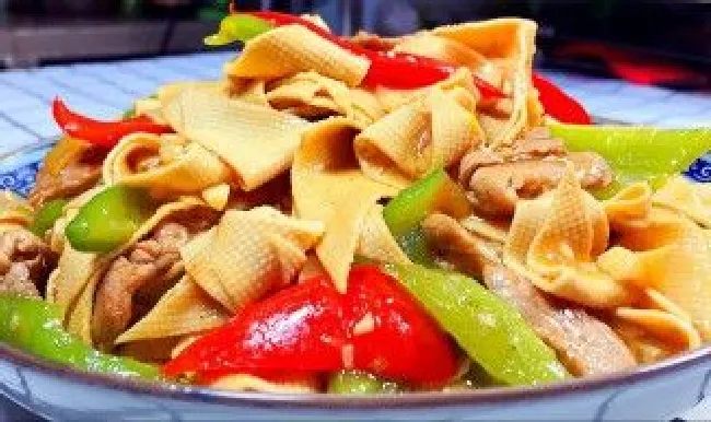 青椒干豆腐的做法 青椒干豆腐的做法窍门